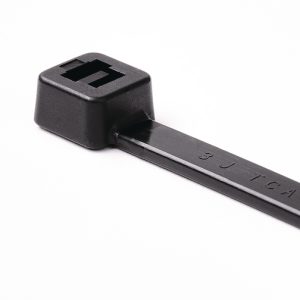 Cable tie inside serrated, 605x9.6mm, ?15-175mm, black, 25pcs.