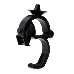 Cable clip for hole (round), T=0.5-2.7mm, ⌀6.2 - 6.7 mm, Dmin=19.0mm, Dmax=28.0mm