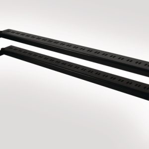 2U Angled Rear Cable Manager