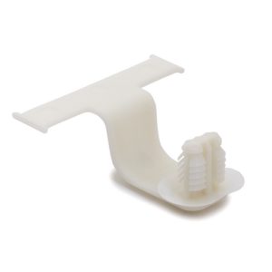 Bundling clip for hole (oval), L=50.0mm, SO=37.0mm, natural, 2000pcs.