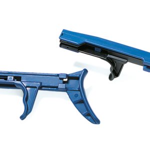 Cable tie tool for 2.5 - 4.8mm, manual, 0.05kg, blue