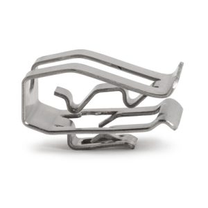 Metal cable clip for edge, T=1.0 - 3.0mm, metal, 100pcs.