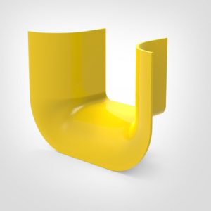 GigaDuct Trumpet, 3 Sides, 100mm