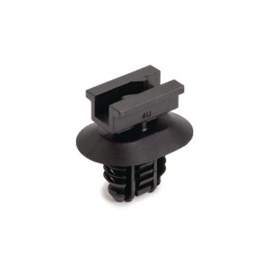 Connector clip, black, 4500pcs.