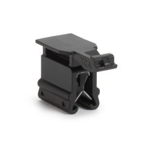 Connector clip, EWCAP-005-11, black, 7000pcs.