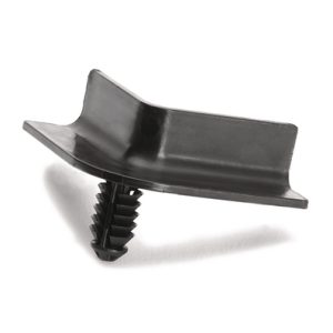 Bundling clip for hole (round), L=50.0mm, black, 50pcs.