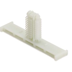 Bundling clip for hole (oval), L=58.0mm, natural, 3000pcs.