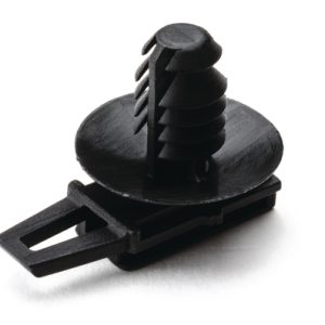 Connector clip for hole (round), EWCAP-005-7, black, 5000pcs.