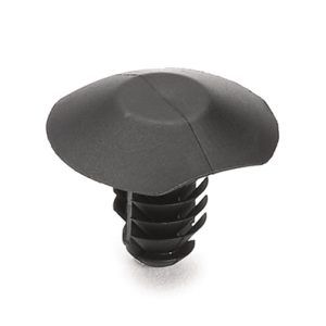 Blind plug, ?6.1 - 6.9 mm, T=0.6 - 6.0mm, black, 5000pcs.