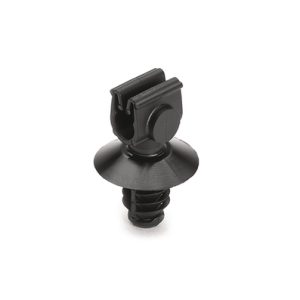 Cable clip for hole (round), T=0.6 - 5.5mm, ⌀6.1 - 6.9 mm/6.35 mm (hexagonal), Dmin=4.0mm, Dmax=5.5mm, nom⌀=5.0 mm