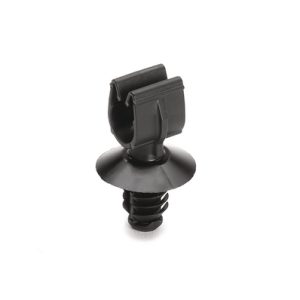 Cable clip for hole (round), T=0.6 - 5.5mm, ⌀6.1 - 6.9 mm/6.35 mm (hexagonal), Dmin=6.0mm, Dmax=8.0mm, nom⌀=7.0 mm