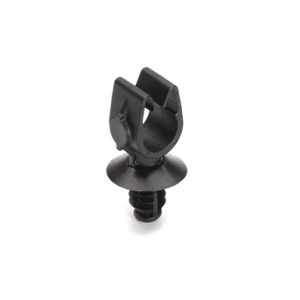 Cable clip for hole (round), T=0.6 - 5.5mm, ⌀6.1 - 6.9 mm/6.35 mm (hexagonal), Dmin=8.0mm, Dmax=10.0mm, nom⌀=9.0 mm