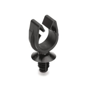Cable clip for hole (round), T=0.6 - 5.5mm, ⌀6.1 - 6.9 mm/6.35 mm (hexagonal), Dmin=13.5mm, Dmax=15.8mm, nom⌀=14.0 mm