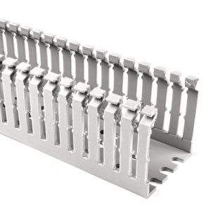 Wiring duct, 76.20x77.90mm, L=2.13m, grey, 21.34m