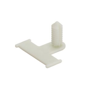 Bundling clip for hole (round), L=35.5mm, SO=15.75mm, natural, 5000pcs.
