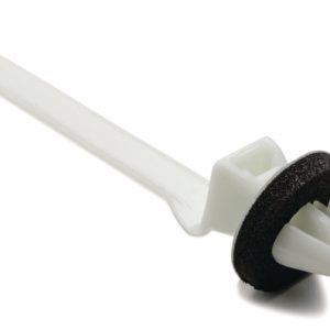 Fixing tie for hole (round), outside serrated, ⌀1.6-50.0mm, natural, 500pcs.