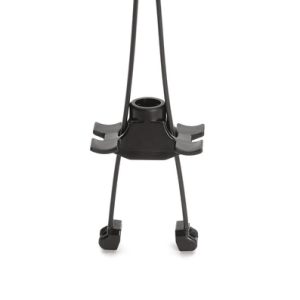 Fixing tie for stud, outside serrated, ⌀4.0-45.0mm, black, 250pcs.