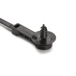 Fixing tie for hole (round), ⌀2.0-50.0mm, black, 3000pcs.