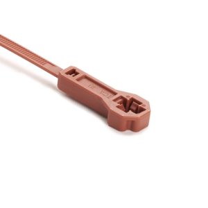 Fixing tie for stud, ⌀2.0-50.0mm, brown, 3000pcs.