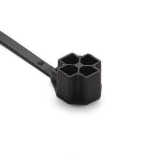 Fixing tie for stud, ⌀3.5-50.0mm, black, 2000pcs.