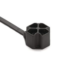 Fixing tie for stud, ⌀3.5-50.0mm, black, 2000pcs.