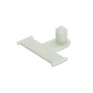 Bundling clip for hole (round), L=35.5mm, SO=20.3mm, natural, 4000pcs.