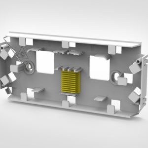 ICB with ANT / Crimp Splice Bridge only with Max Capacity of 1 SC SX or LC DX Adaptor