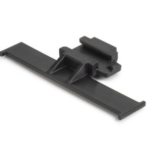 Connector clip, black, 2500pcs.