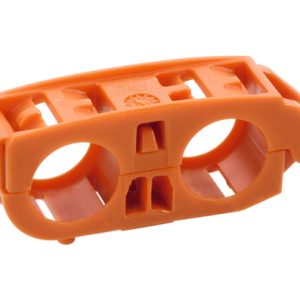 Cable clip for hole (round)/for stud, Dmin=19.5mm, Dmax=19.5mm, nom?=19.5, ?5.0 mm/M5