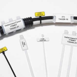 Identification cable tie tamper-evident, 100.0x25.0mm, ?6.00-16.0mm, natural, 100pcs.