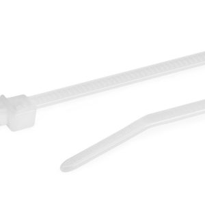 Fixing tie for hole (round), inside serrated, ⌀1.6-32mm, natural, 500pcs.