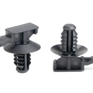 Connector clip for connector/for hole (round), EWCAP-005-7, black, 500pcs.