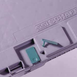 Security seal, pluglok, W=20.0mm, H=11.0mm, L=35.0mm, blue, 2500pcs.
