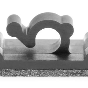 Cable clip for magnetic use, Dmax=3.0mm