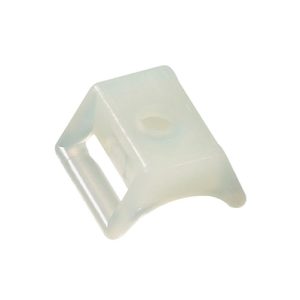 Cable tie mount for screw fixation, Wmax=8.0mm, ?3.1 mm, natural, 1000pcs.