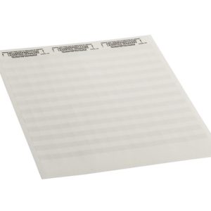 Cable label, self laminating, white, laser print, 12.7mm, H2=19.06mm, 5000pcs.