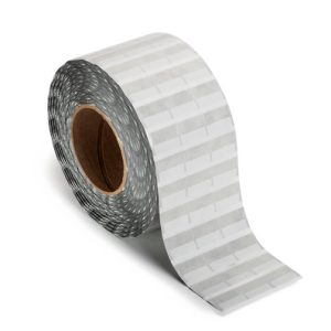 Cable label, self laminating, weather resistant/chemical resistance, white, thermal transfer print, 8.89x25.4mm, H2=19.05mm, 10000pcs.