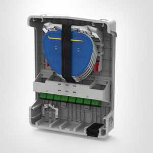 MDU-S3-32 with 16 SC APC Duplex Adaptors and 4 SE IR MKII Splice Trays.