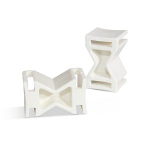 Cable tie mount, Wmax=12.5mm, white, 0.05ml