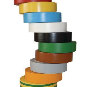Electrical tape, L=10m, W=15mm, T=0.15mm, mix, 1 pc.