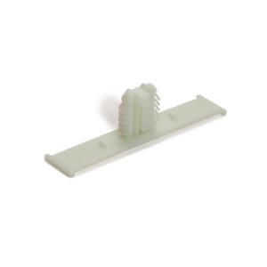 Bundling clip for hole (oval), L=58.0mm, natural, 8000pcs.