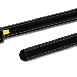 Cable tie not serrated vibration absorbing, 337.0x8.0mm, ?8.0-86.0mm, black
