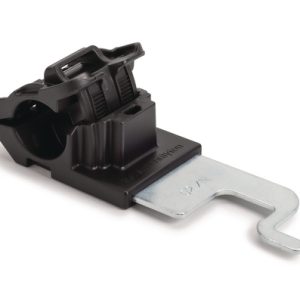 P-clamp fixing clamp, Dmin=12.7mm, Dmax=19.5mm, black, 280pcs.
