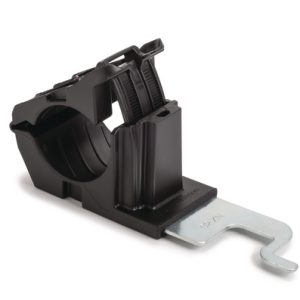 P-clamp single-lobe clamp, Dmin=19.4mm, Dmax=36.0mm, 180⌀, black, 160pcs.
