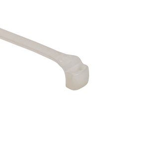 Cable tie outside serrated for narrow space, 194.6x4.8mm, ?4.0-51.0mm, natural, 100pcs.