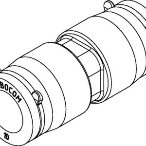 Transparent permanent connectors.