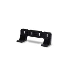 Cable tie mount for screw fixation, Wmax=8.0mm, ?4.9 mm, M4 Screw, black, 25pcs.