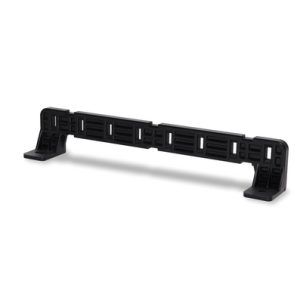 Cable tie mount for screw fixation, Wmax=8.0mm, ?4.9 mm, M4 Screw, black, 25pcs.