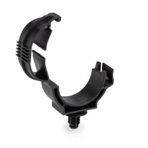 Cable clip, T=0.6 - 4.0mm, ⌀6.1 - 6.6 mm (hexagonal)/6.1 - 7.0 mm, Dmin=25.0mm, Dmax=30.0mm, nom⌀=25.0 - 30.0 mm