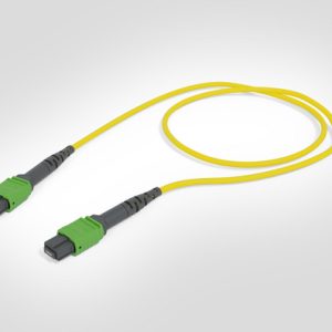 MTP Patchcord - Elite MTP(F)-MTP(F) - 12F Singlemode OS2 - Polarity C - 3.0mm B2ca Yellow LSZH - 3mtr